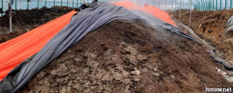 高温堆肥方法，每个月需翻堆一次